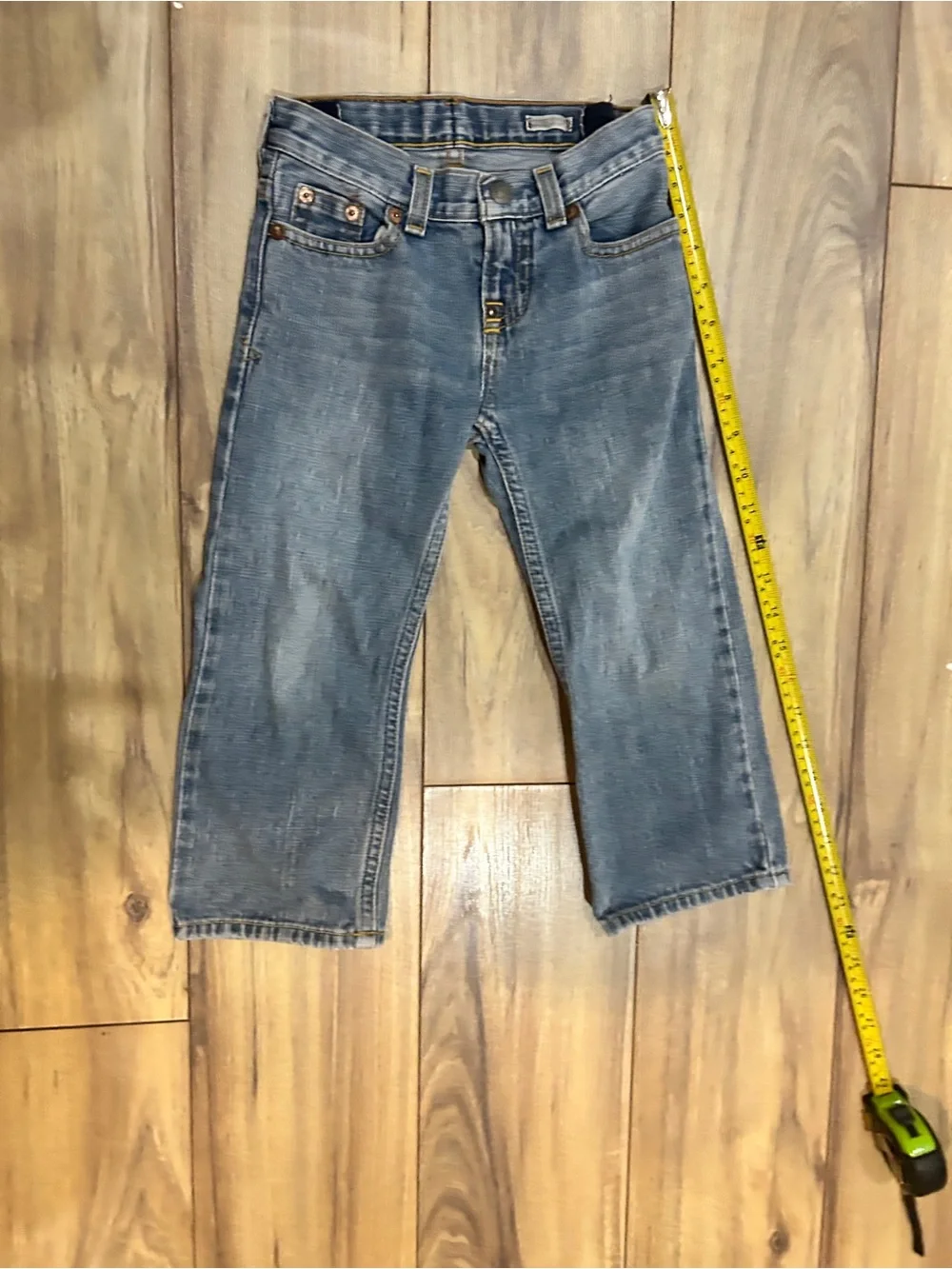 Ralph Lauren Light Blue Distressed Denim Jeans